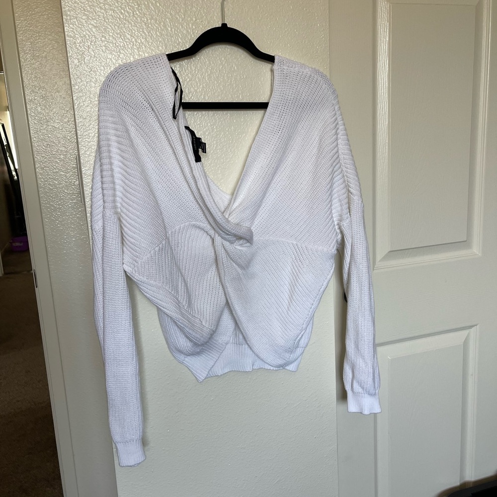 white knit